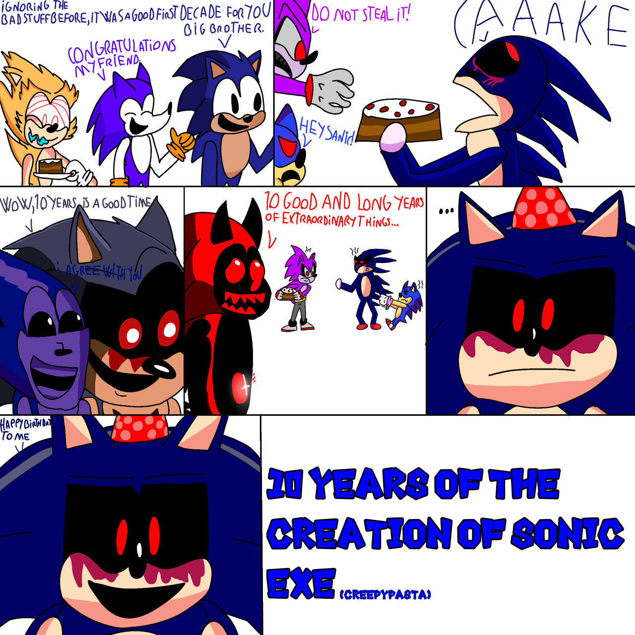 Ten Years of Chasing Tails (Sonic.EXE 10 Year anniversary