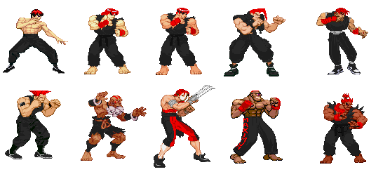 Street Fighter Alpha 3 Edits