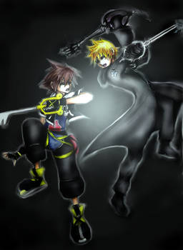 Sora vs Roxas