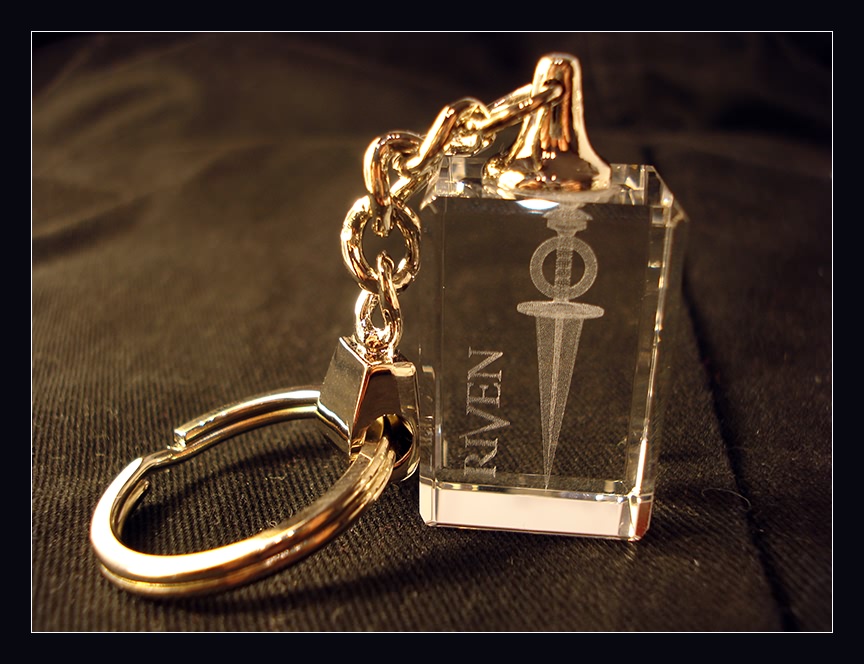 Riven Dagger 3D Keyring 3