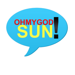 oh my god SUN tee design