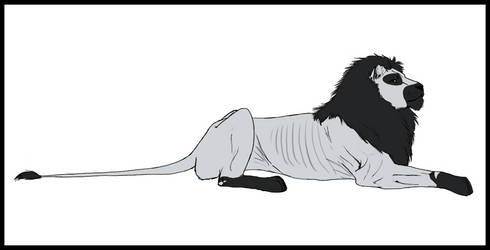 Kadmus as a lion