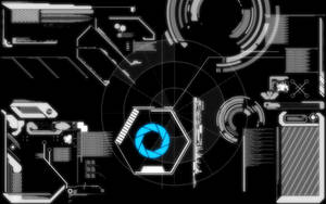 Portal Interface Wallpaper