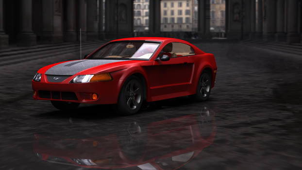 the red dragon mustang