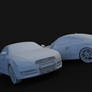 Audi TT model preview flat