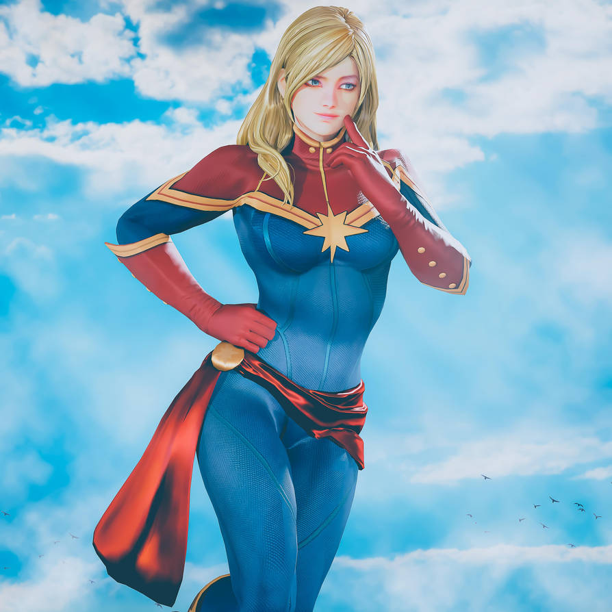 Captain Marvel - Marvel Vs Capcom Infinite by kirbcen on DeviantArt