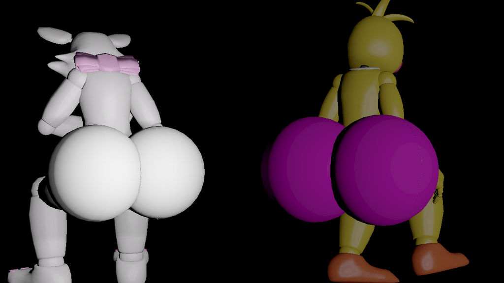 Toy Chica With Panties And Mangle With No panties