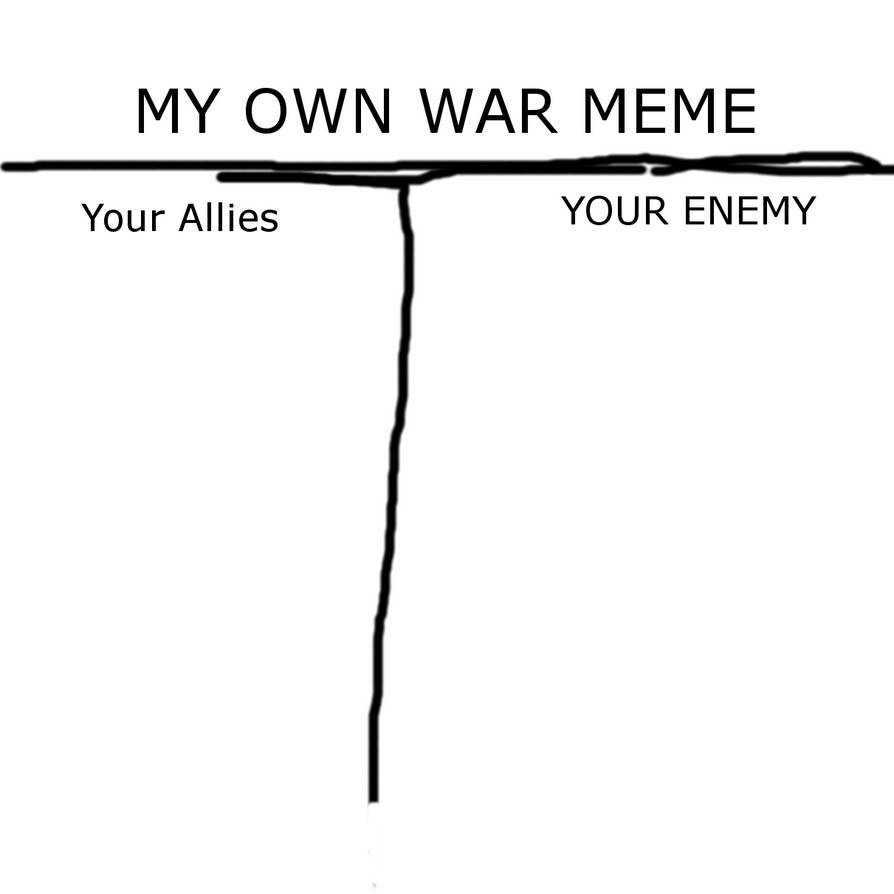 My Own War Meme by nmort69 on DeviantArt
