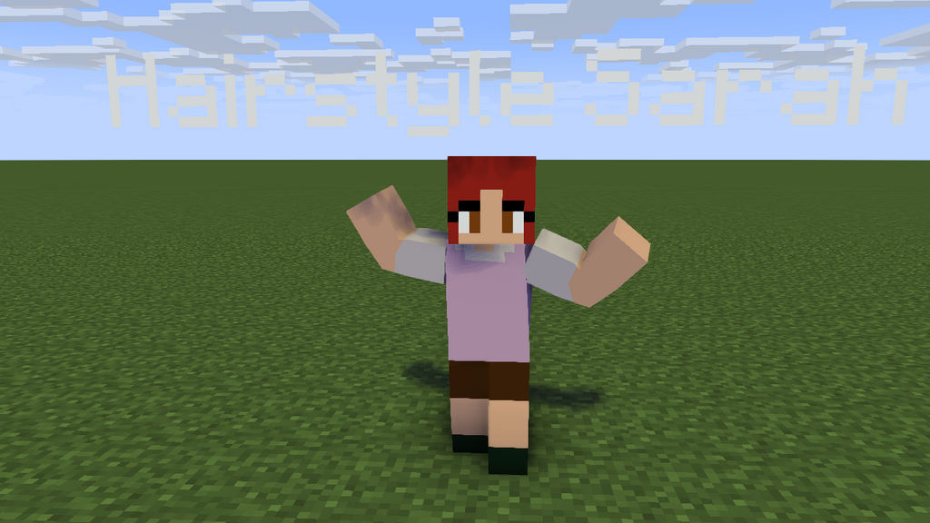 Minecraft OC: HairStyle Sarah by nmort69 on DeviantArt