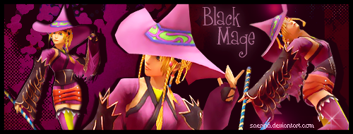 Rikku Black Mage