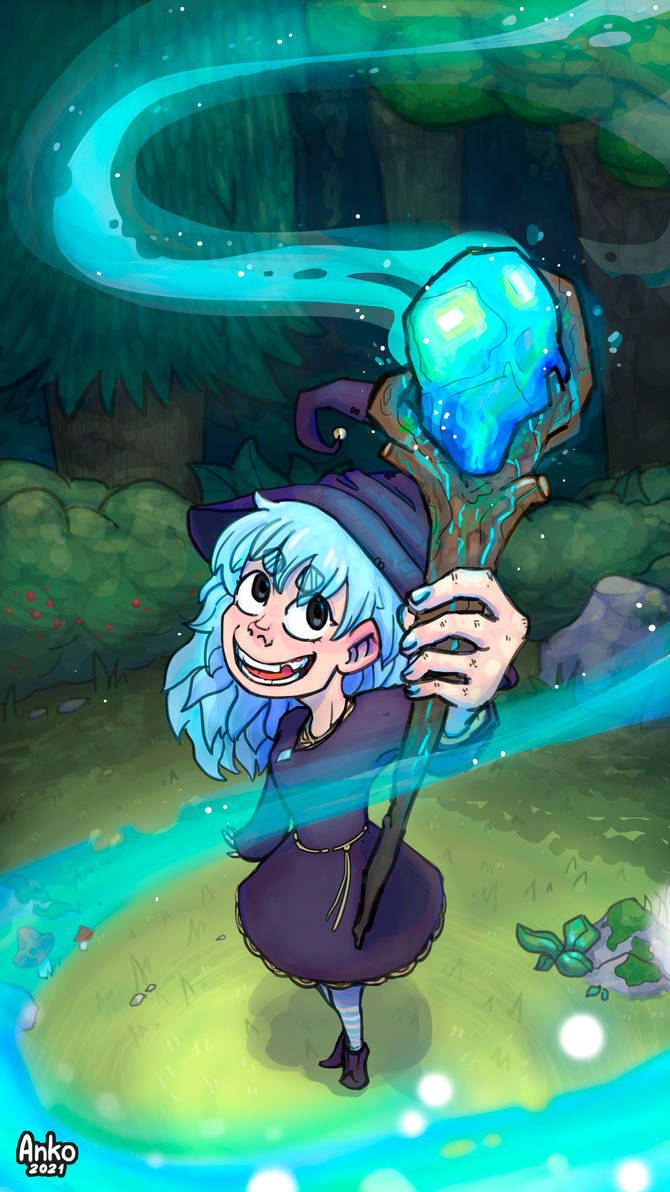 Little Witch Lua by littlefoxanko on DeviantArt