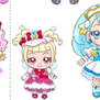 Precure Hugtto as toddlers