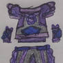 E.Ws Saturn Pluto Milky Darkness outfit design