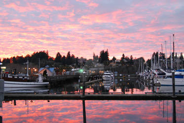 Olympia Harbor, Just Before Sunset
