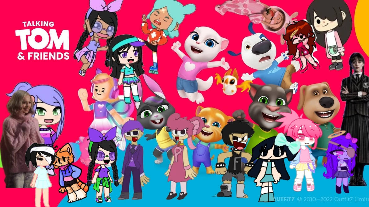 Talking Tom And Friends by GenniferVitoria on DeviantArt