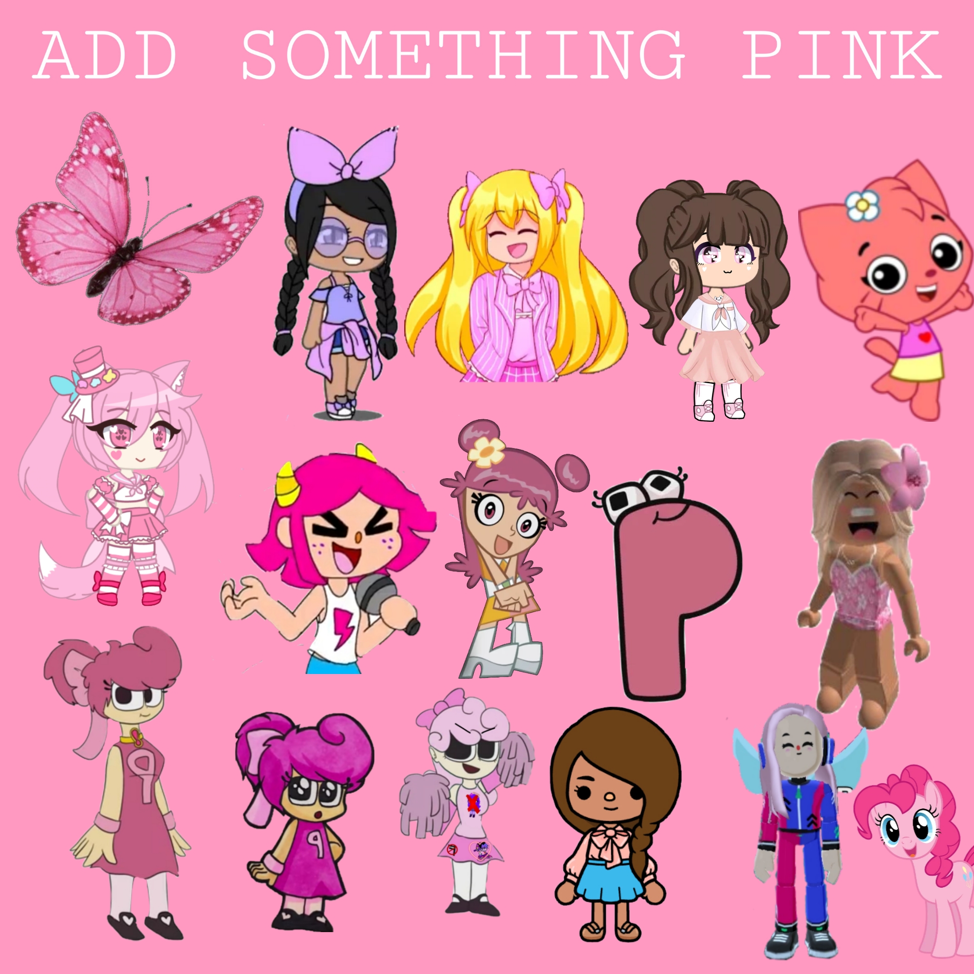 Pink Deviantart The Pink Team by GenniferVitoria on DeviantArt
