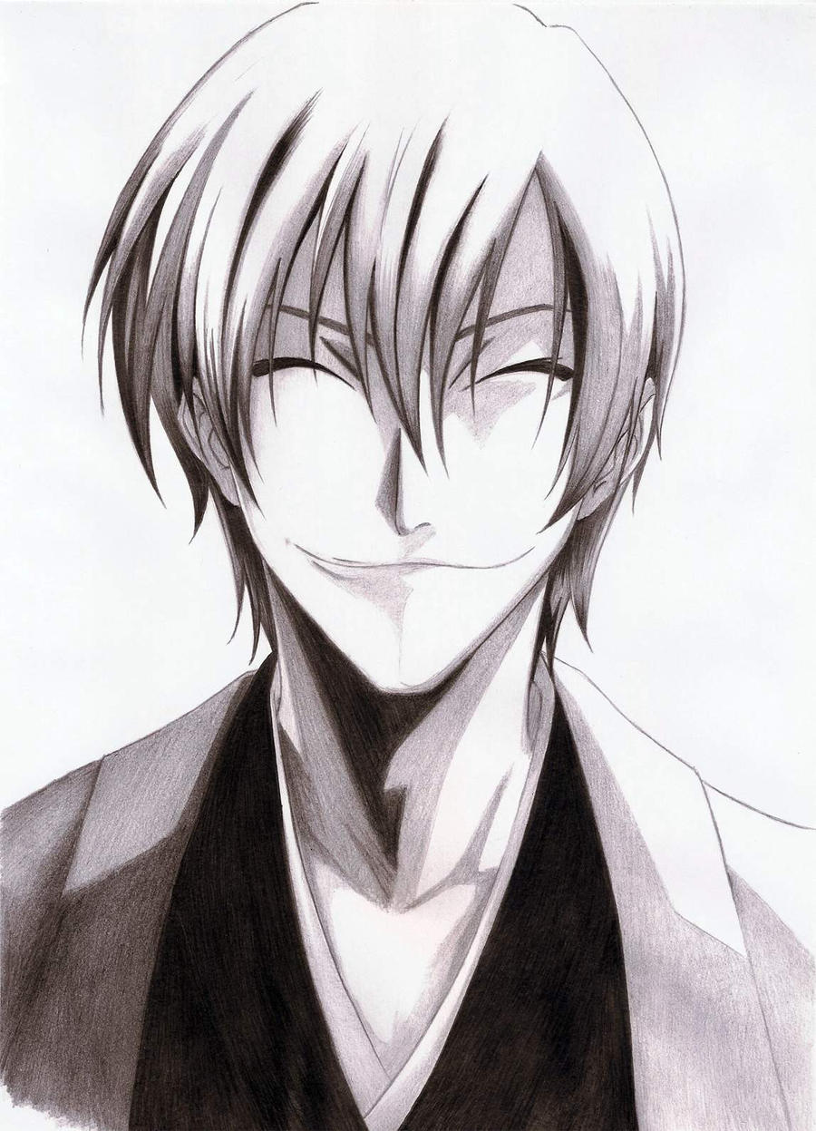 Gin Ichimaru By Nebye On Deviantart