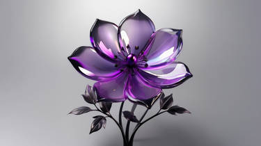 Fragile Flowers 12 - The Black and Purple
