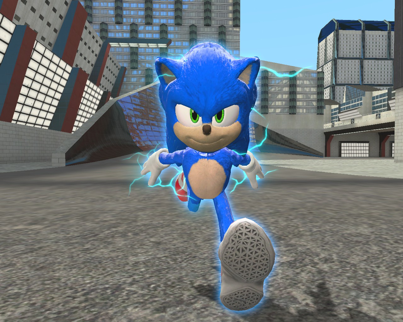 Movie Sonic by SonGokuSSJgodssj on DeviantArt