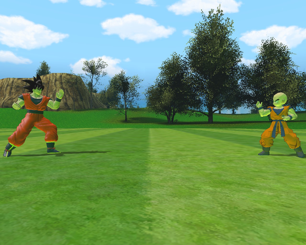 Sparring match between childhood friends by SonGokuSSJgodssj on DeviantArt