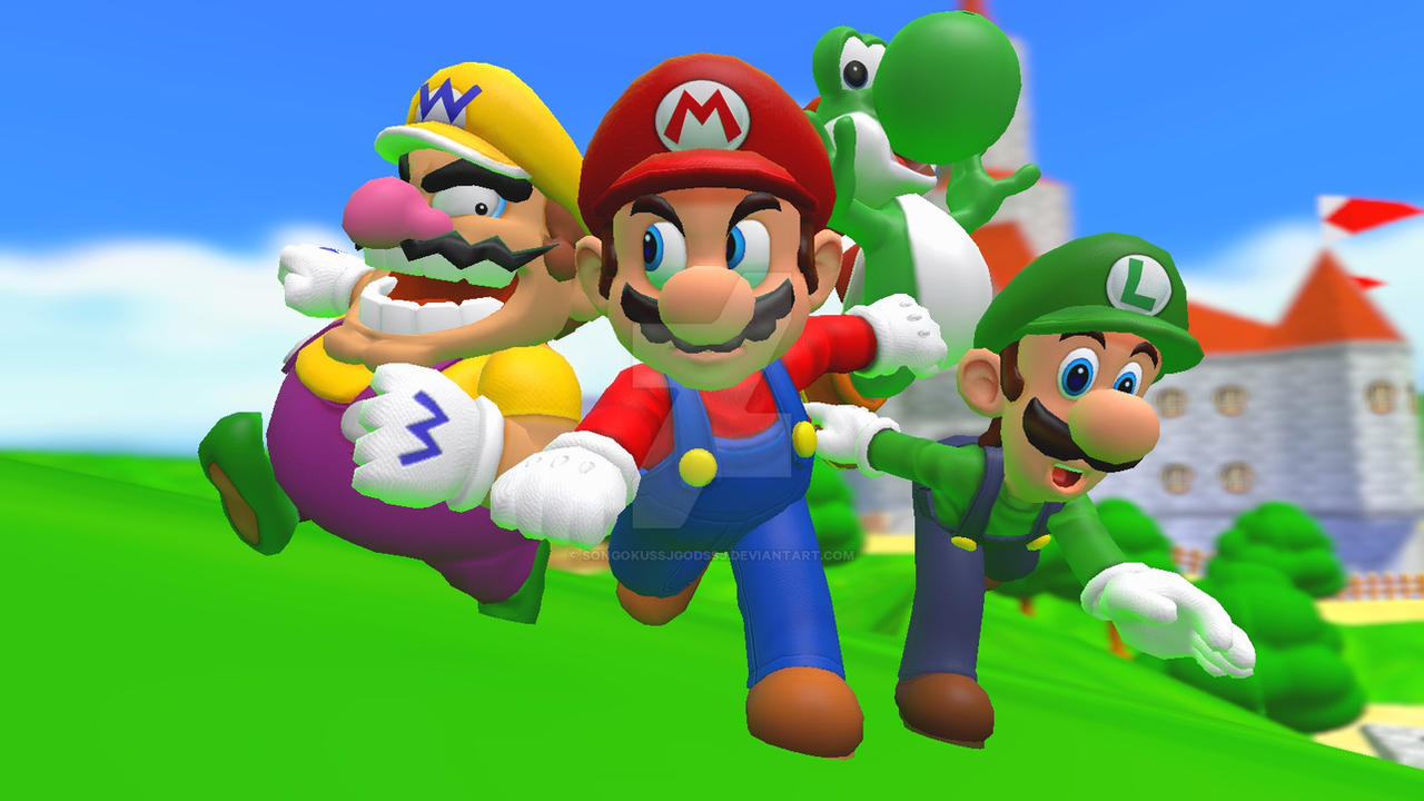 64 Deviantart Super Mario 64 DS by SonGokuSSJgodssj on DeviantArt