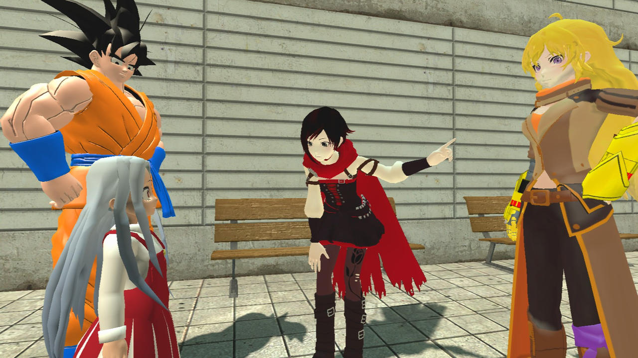 Ruby meets Eri by SonGokuSSJgodssj on DeviantArt