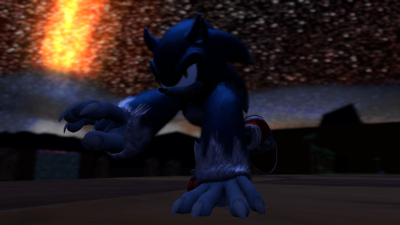 Werehog on the run by SonGokuSSJgodssj on DeviantArt