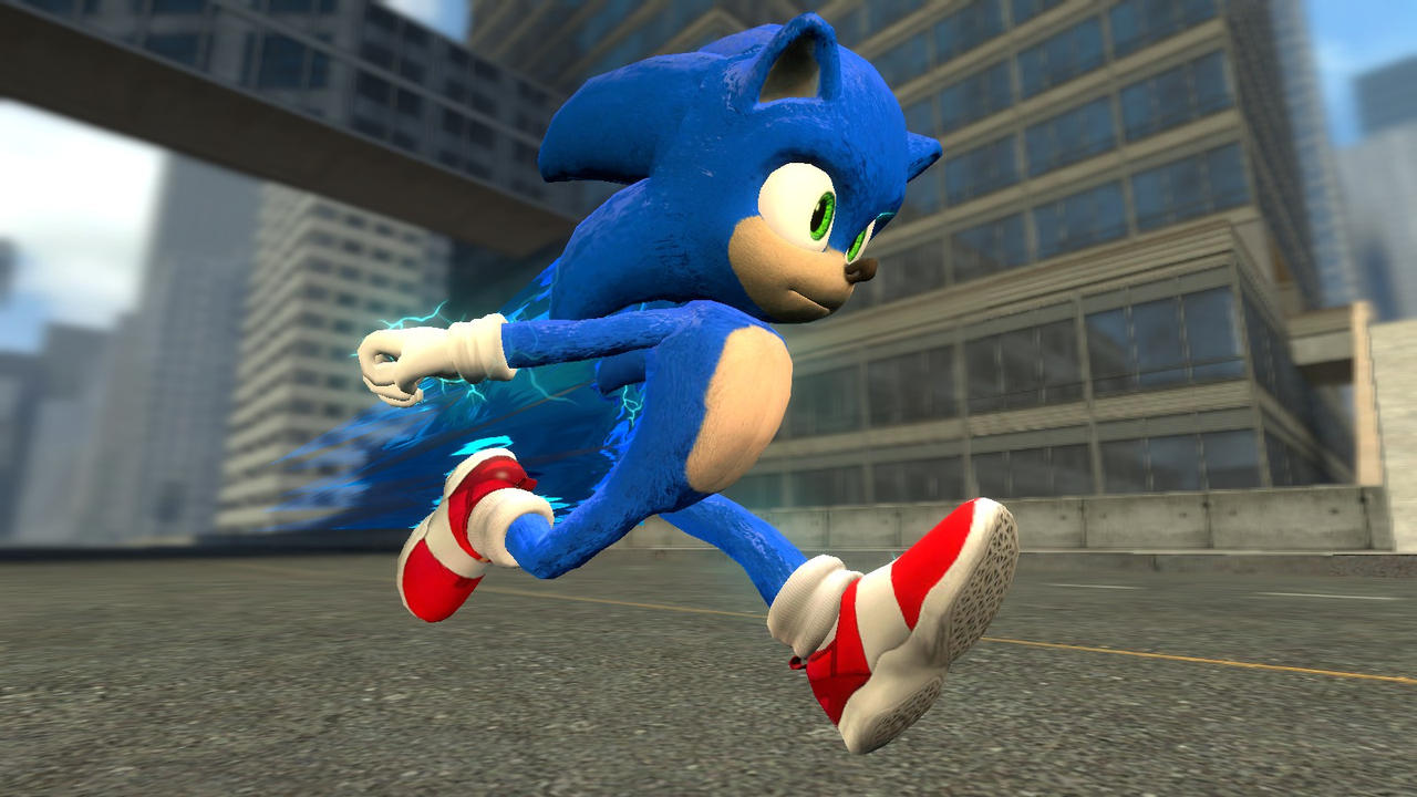 Movie Sonic [Sonic the Hedgehog (2006)] [Mods]