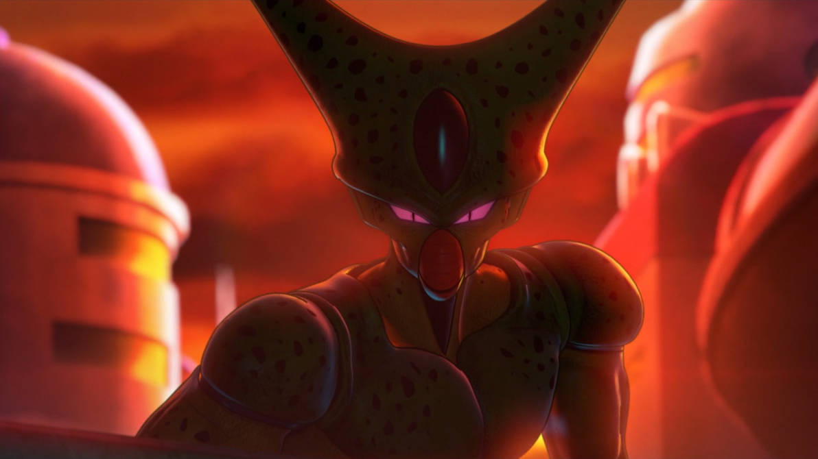 Imperfect Cell by SonGokuSSJgodssj on DeviantArt How did imperfect cell fit in the time machine