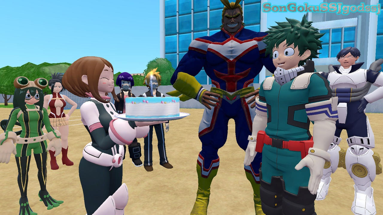 Happy birthday Izuku Midoriya 2023 by SonGokuSSJgodssj on DeviantArt