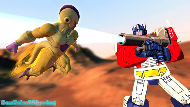 Optimus Prime vs Frieza