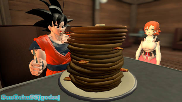 Pancake time by SonGokuSSJgodssj