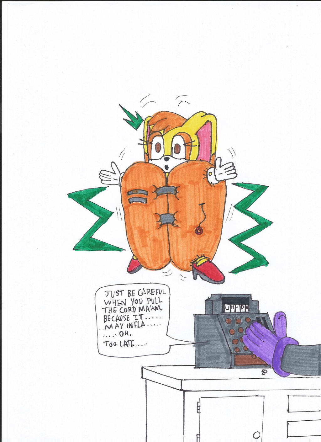 Deviantart Life Jacket Vanilla Life Jacket Inflation by SPATON37 on DeviantArt