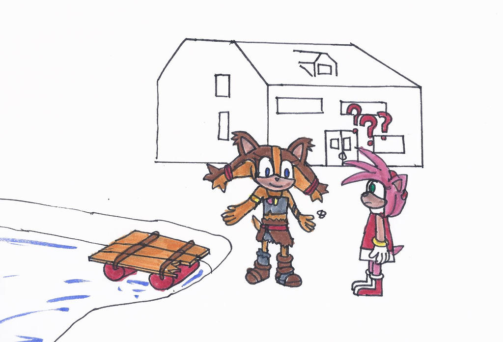 Cartoon Stick Raft Stick's Raft 1/2 by SPATON37 on DeviantArt
