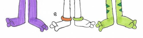 Lilac and Friends Toe Wiggling