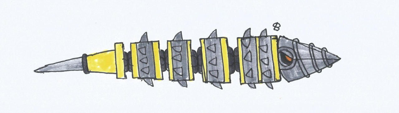 Drill Worm by SPATON37 on DeviantArt