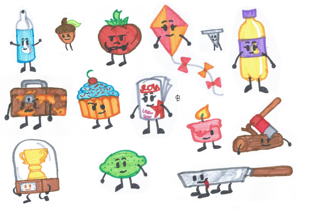 My Object OC's 1 by SPATON37 on DeviantArt