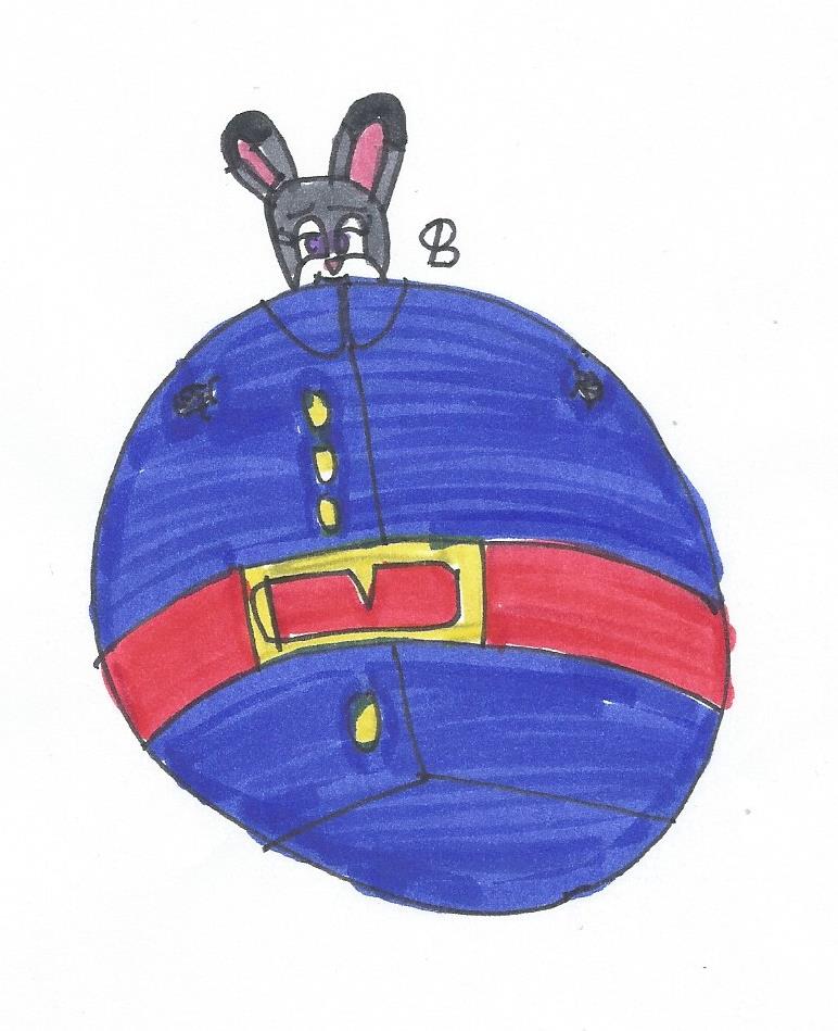 Judy Hopps Inflated by SPATON37 on DeviantArt