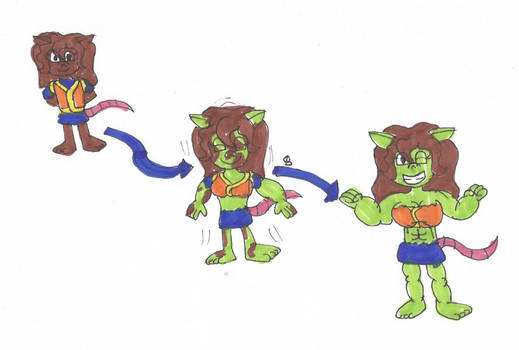 Sydney Hulk Transformation