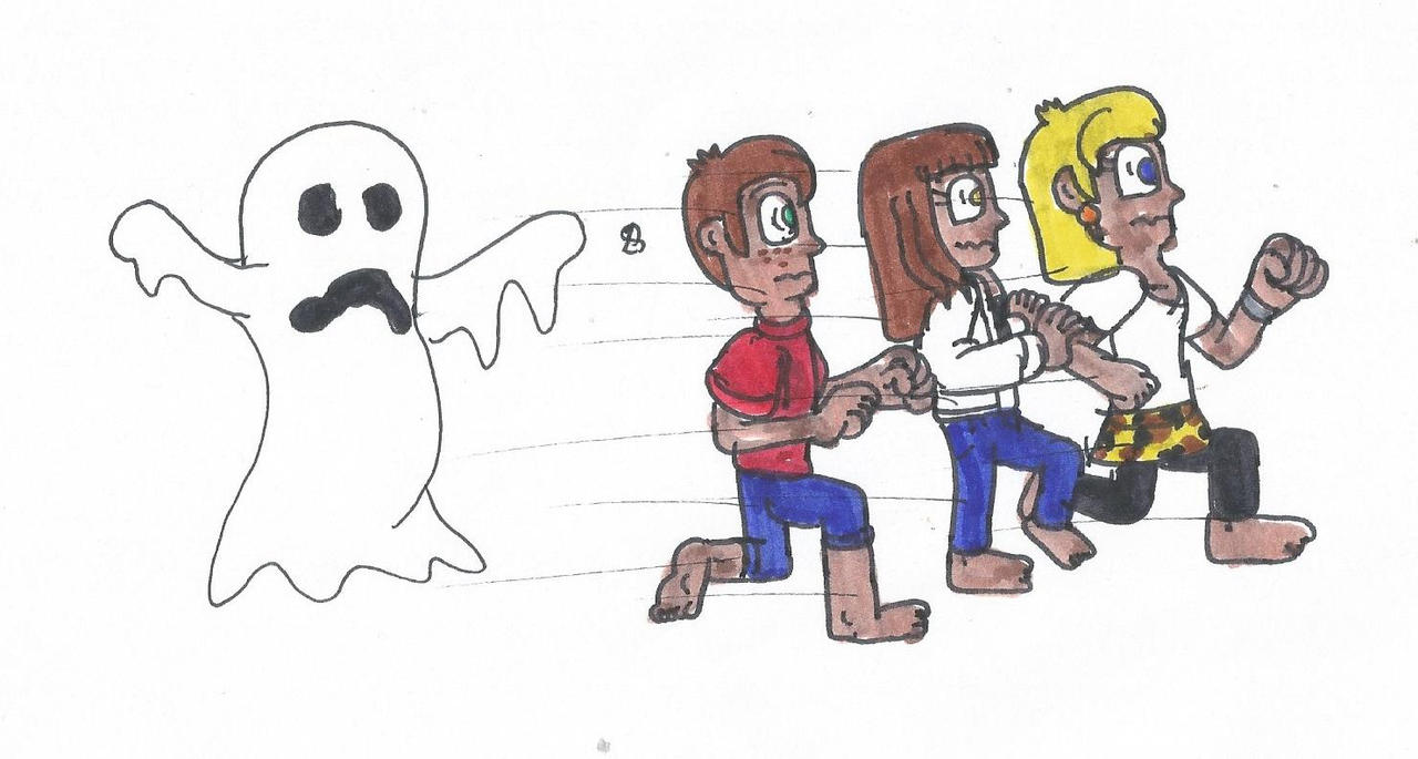 Chased By Ghost by SPATON37 on DeviantArt
