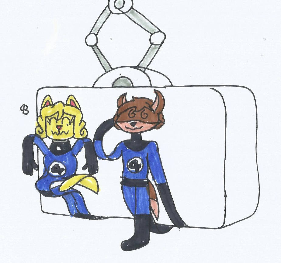 Reed and Susan Flattened by SPATON37 on DeviantArt