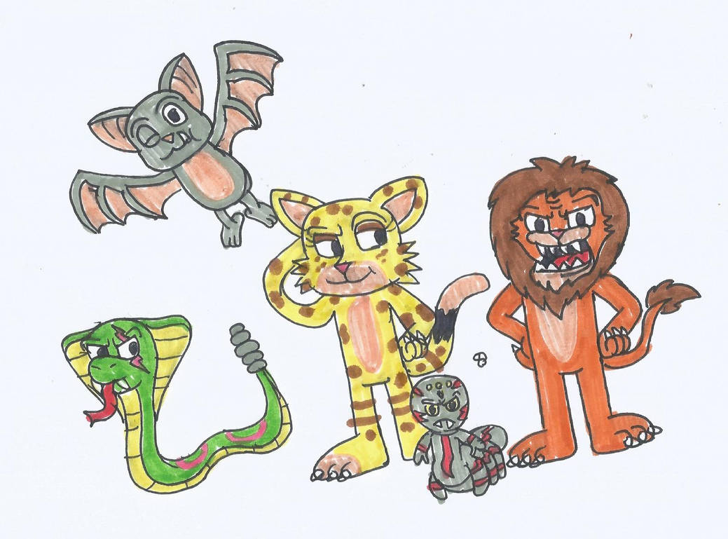 Rubber Rogues (No Clothes) by SPATON37 on DeviantArt