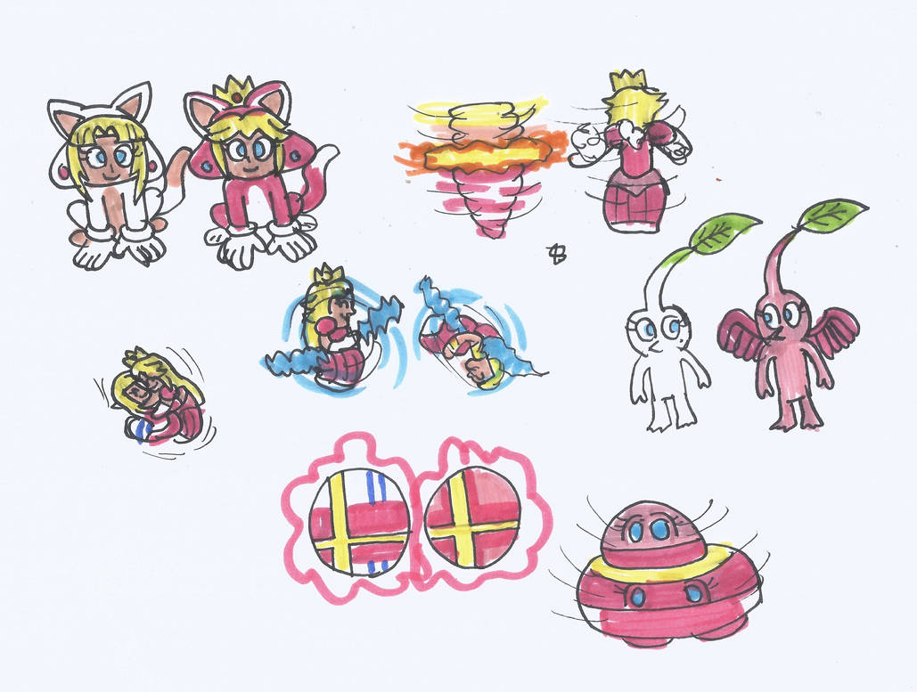 Peach and Zelda TF Sheet by SPATON37 on DeviantArt