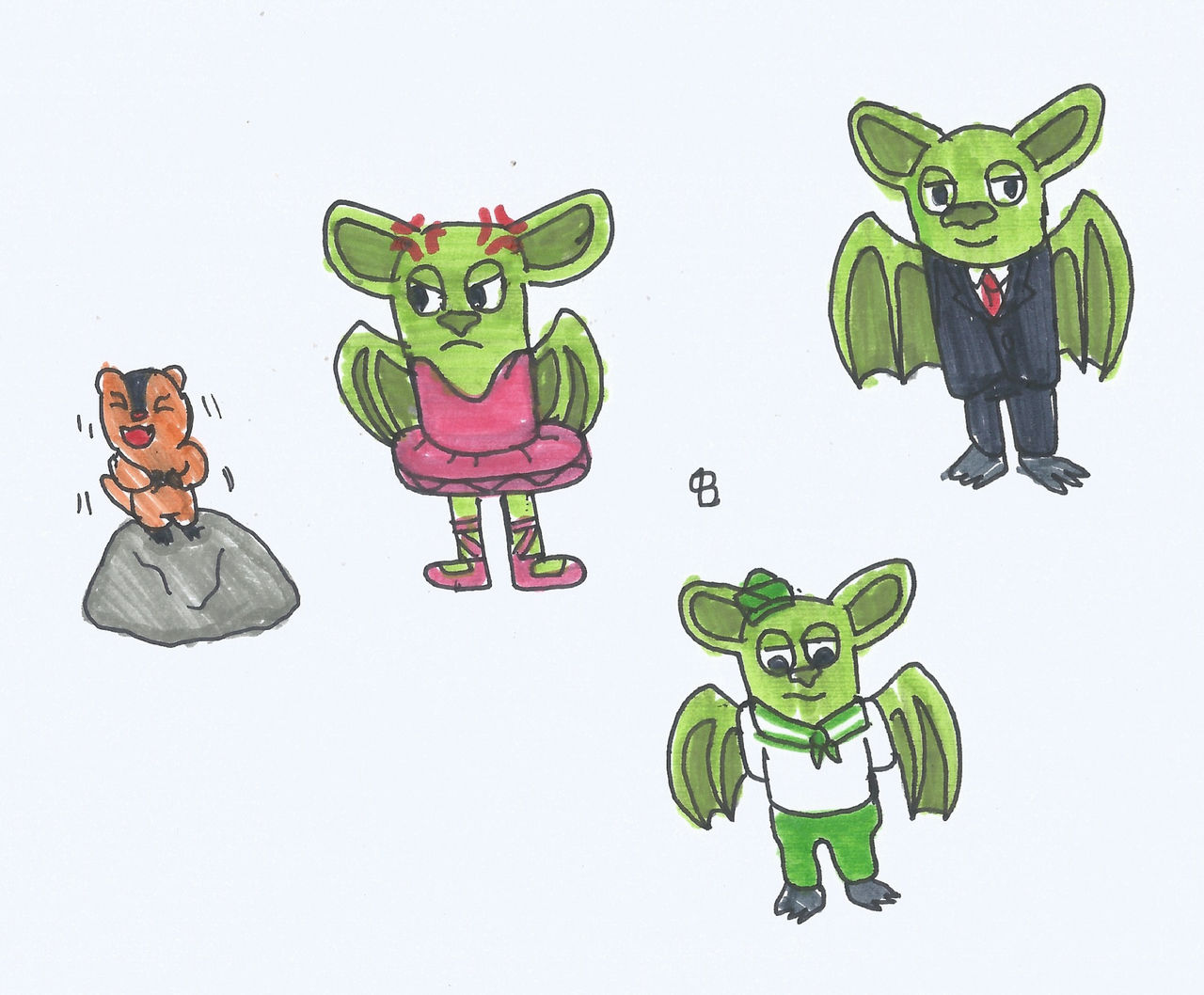 Bat Riding Deviantart Bat in Different Outfits by SPATON37 on DeviantArt