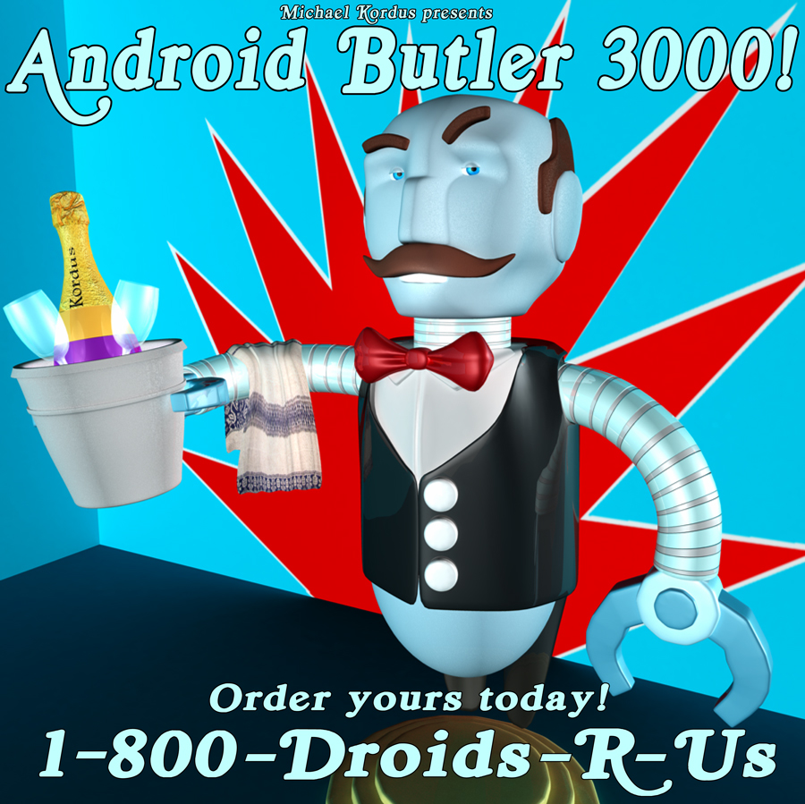 Android Butler 3000 by Michael--Kordus on DeviantArt