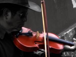 Street violinist