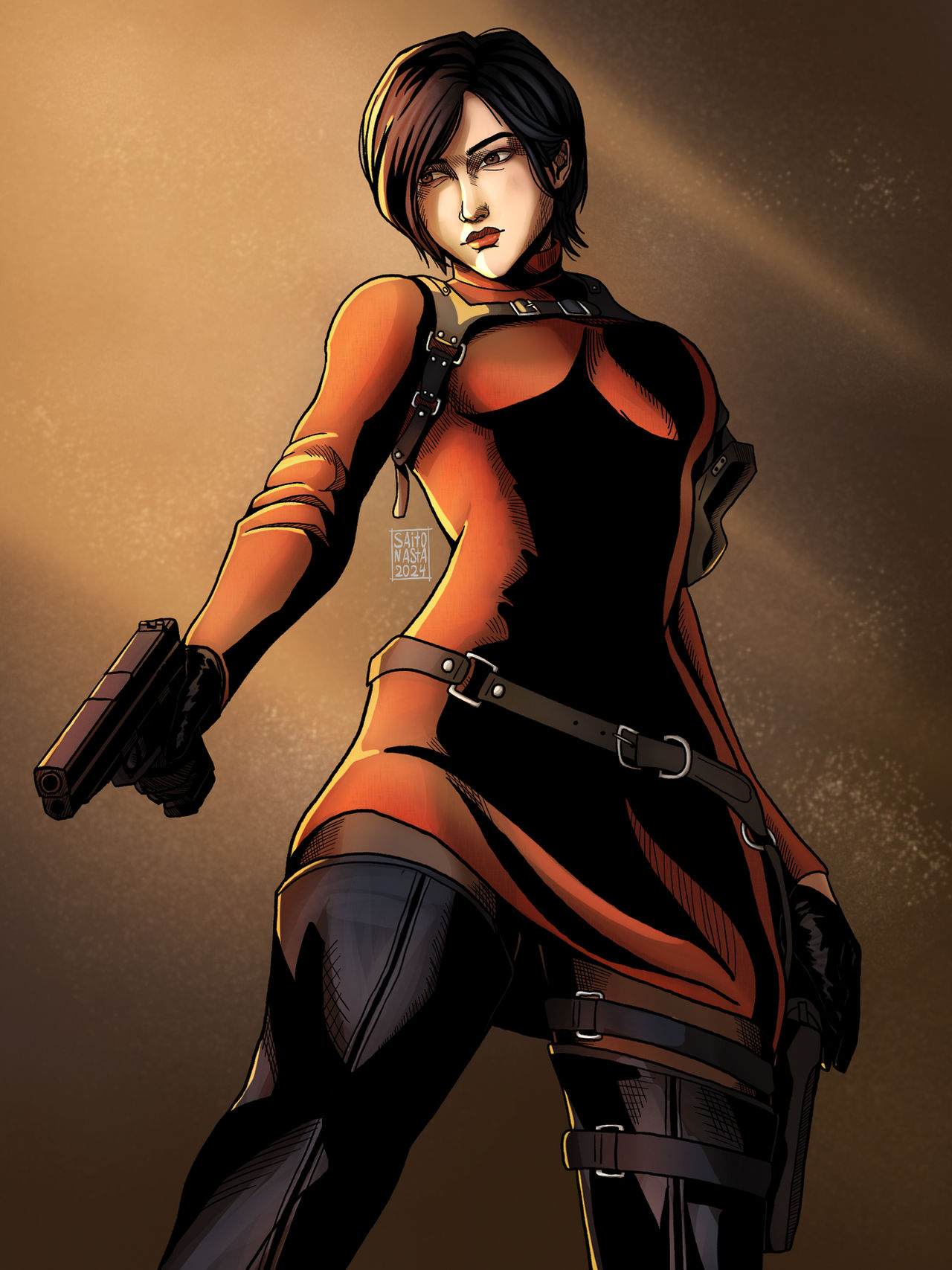Ada Wong Fanart resident Evil 4 Remake By Saitonasta On DeviantArt ada-wong-fanart-resident-evil-4-remake-by-saitonasta-on-deviantart