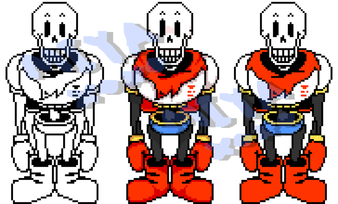 Papyrus Three-style by GIVEMEMODELSNOW on DeviantArt