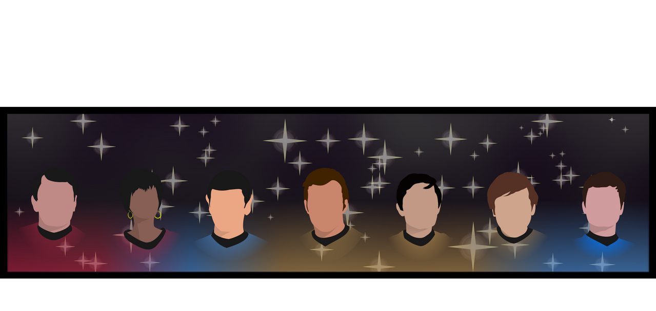 Star Trek Crew by pdiddler on DeviantArt