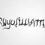 RayWilliamJohnson ambigram